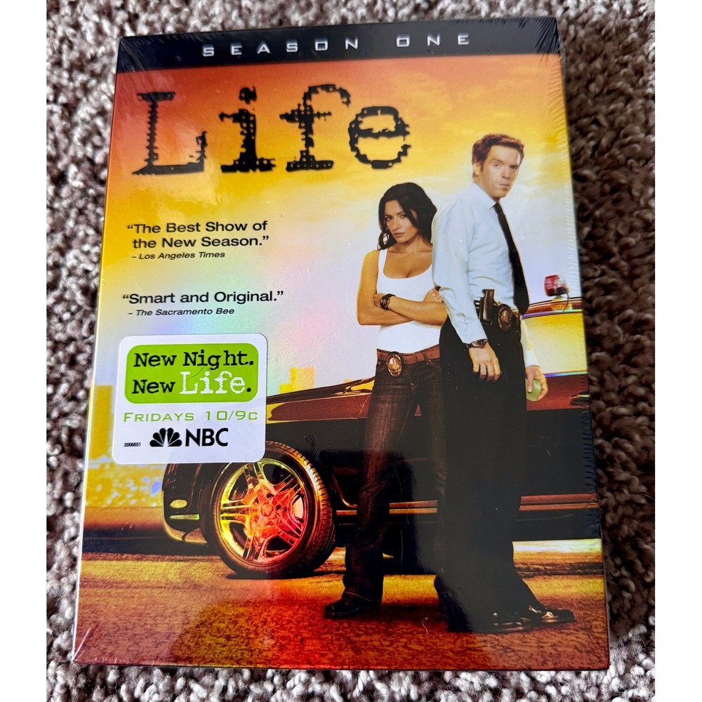 NBC Life Season One DVD Damian Lewis Sarah Shahi New Sealed Crime Drama Box Set
